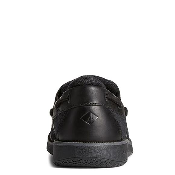 NWT Sperry Men\'s, Surveyor 2 Eye Boat Shoe, Baja Black, Size 9.5 main image 4